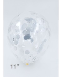 Confetti Balloon - Silver